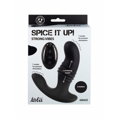 Перезаряжаемый стимулятор простаты Spice it Up Grace Перезаряжаемый стимулятор простаты Spice it Up Grace