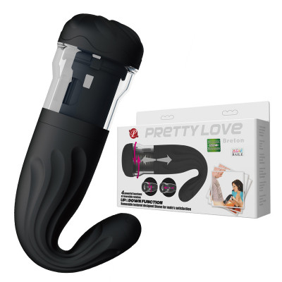 Мастурбатор BRETON возвратно - поступательный, USB, 4 режима ротации Мастурбатор BRETON возвратно - поступательный, USB, 4 режима ротации